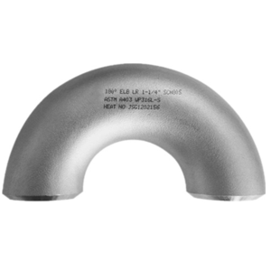 180° long radius bend (LR)